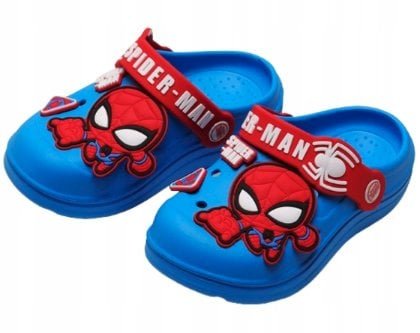 Klapki Kapcie Dziecięce Buty Sandałki Kroksy Marvel Spider-Man 28-29