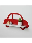 Zestawy mebli dla dzieci - Woody Kids Regał ścienny w kolorze biało-czerwonym - 33 x 25 x 10 cm - miniaturka - grafika 1