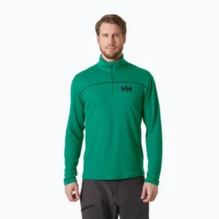 Bluza żeglarska męska Helly Hansen HP 1/2 Zip Pullover emerald - Bluzy męskie - miniaturka - grafika 1