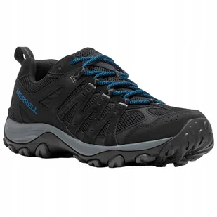 Buty trekkingowe turystyczne Merrell Accentor 3 Low Waterproof Czarne 44 - Buty trekkingowe męskie - miniaturka - grafika 1