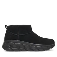 Śniegowce damskie - Śniegowce Skechers Bobs B Flex Hi 117390/BBK Czarny - miniaturka - grafika 1