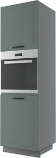 Bergamo Słupek Pod Zabudowę Piekarnika D14/Ru/2D Miętowy Mat - Meble kuchenne - miniaturka - grafika 1