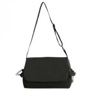 Torby męskie - Męska torba listonoszka na ramię Solier S42 VESARI Black - miniaturka - grafika 1