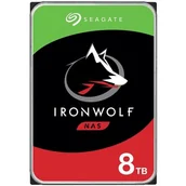 Dyski serwerowe - Seagate Ironwolf 8000 8TB 7200rpm SATA III 3.5inch NAS HDD Retail SinglePack - miniaturka - grafika 1