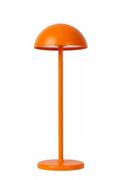 Lampy stojące - Lucide Joy 15500/02/53 lampa stołowa lampka IP54 1x1,5W LED 3000 pomarańczowa - miniaturka - grafika 1