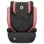 Foteliki samochodowe - Lionelo, fotelik samochodowy LO-HUGO I-SIZE (100-150 cm), Pink Baby, Rózowy - miniaturka - grafika 1
