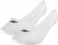 Skarpetki damskie - Skarpetki damskie 4F stopki 2-pak SOCF472 10S biały 35-38 - miniaturka - grafika 1