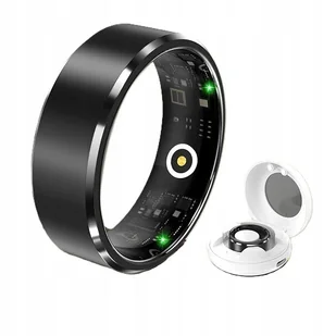 Smart Ring Fitness Tracker krokomierz Yd Life czarny rozmiar #8 - Smartband - miniaturka - grafika 1