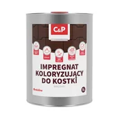 Kleje i inne preparaty budowlane - Impregnat do kostki brukowej koloryzujący brązowy C&P 5 litrów - miniaturka - grafika 1