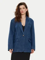 Marynarki i żakiety damskie - ONLY Marynarka Cory 15338592 Niebieski Loose Fit - miniaturka - grafika 1