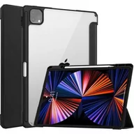 Etui do tabletów - Bizon Etui Case Tab Clear Matt do Apple iPad Pro 12.9 2022/2021/2020/2018, czarne - miniaturka - grafika 1