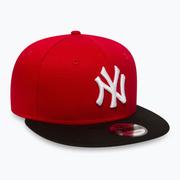 Czapki damskie - Czapka New Era Colour Block 9Fifty New York Yankees red | WYSYŁKA W 24H | 30 DNI NA ZWROT - miniaturka - grafika 1