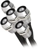 Oprawy, klosze i abażury - Kanlux Oprawa podszafkowa OYO 5LED-CW srebrna (8121) - miniaturka - grafika 1