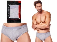 Majtki męskie - SLIPY męskie HENDERSON 18728 bawełna Red Line L - miniaturka - grafika 1