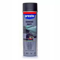 Chemia warsztatowa - Lakier Czarny Mat | Spray 500Ml Presto - miniaturka - grafika 1