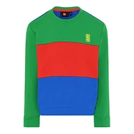 Bluzy dla chłopców - LEGO Bluza chłopięca Jungen LWStorm 211, 867 zielona, 104 - miniaturka - grafika 1