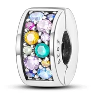 Wisiorki - Zawieszka Srebro 925 Charms Koralik Do Pandora Klips Separator Bloker - miniaturka - grafika 1