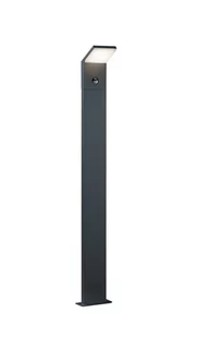 Trio Leuchten Nowoczesna lampa zewnętrzna stojąca ciemnoszara 100cm zawiera LED z czujnikiem ruchu - Mapi - Lampy ścienne - miniaturka - grafika 2