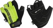 Rękawiczki rowerowe - Accent Rękawiczki El Nino czarno-zielone M uniwersalny - miniaturka - grafika 1