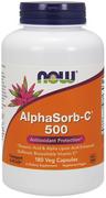 Witaminy i minerały - Now Foods AlphaSorb-C 500 mg 180 Kapsułek - miniaturka - grafika 1