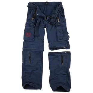 Spodnie trekkingowe męskie Surplus Royal Outback 2w1 Navy - Odzież trekkingowa męska - miniaturka - grafika 1