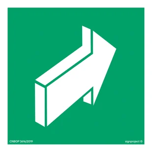 AA012 PCHAĆ ABY OTWORZYĆ, FS - FOLIA SAMOPRZYLEPNA FOTOLUMINESCENCYJNA; (450X450MM) - Systemy ekspozycyjne i znaki informacyjne - miniaturka - grafika 1