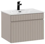 Szafki łazienkowe - Szafka z umywalką 60 cm ICONIC CASHMERE - miniaturka - grafika 1