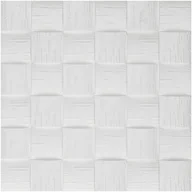 Sztukateria - Panel dekoracyjny Mexico biały 50 x 50 cm polistyren 8 szt. DMS - miniaturka - grafika 1