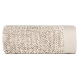 Ręcznik 50x90 Riso beżowy z efektem ryżowym frotte 550 g/m2 Eurofirany - Ręczniki - miniaturka - grafika 1
