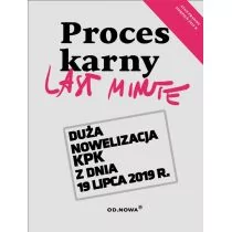 Last Minute Proces Karny 07 2019 Bogusław Gąszcz