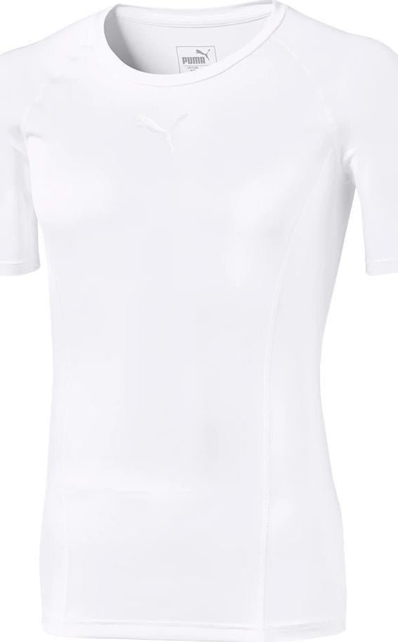 Puma Koszulka męska Puma LIGA Baselayer Tee SS biała 655918 04 : Rozmiar - XL