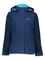 Kurtki i kamizelki sportowe damskie - Jack Wolfskin Kurtka przeciwwiatrowa w kolorze granatowym - miniaturka - grafika 1