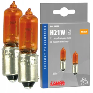 Lampa CP lampy halogenowej Amber h21 W 58120 - Oświetlenie samochodowe - akcesoria - miniaturka - grafika 1
