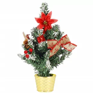 Choinka dekoracyjna sztuczne drzewko ozdoba świąteczna 40 cm - Choinki - miniaturka - grafika 1