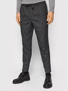 Spodnie męskie - Jack&Jones Spodnie materiałowe Ace Frakie 12194304 Szary Slim Fit - grafika 1