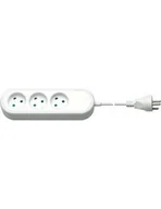 Inne akcesoria elektryczne - Listwa zasilająca Goobay 3xAC 230V DUŃSKA DK 1,5m - miniaturka - grafika 1