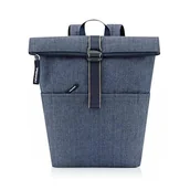 Plecaki - reisenthel Plecak Herringbone, Unisex Dorosły, Blue, Jeden rozmiar, Niebieski - miniaturka - grafika 1