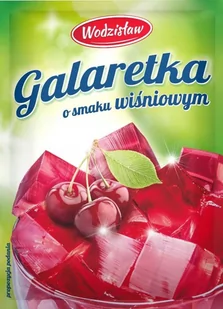 Wodzisław Galaretka o smaku wiśniowym 71 g - Galaretki - miniaturka - grafika 1