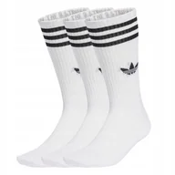 Skarpetki męskie - ADIDAS SKARPETY 3-STRIPES HIGH 3-PACK JV7416 r 43-45 - miniaturka - grafika 1