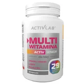 Witaminy i minerały dla sportowców - Kompleks witamin i minerałów ACTIVLAB Senior dla Niej (30 kapsułek) - miniaturka - grafika 1