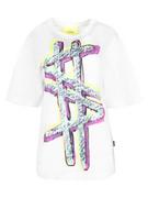 Koszulki i topy damskie - Damski T-shirt Twinset MYFO X ACTITUDE - TWINSET - miniaturka - grafika 1