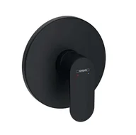 Baterie wannowe i prysznicowe - Hansgrohe Rebris S - Bateria prysznicowa podtynkowa, czarny mat 72667670 - miniaturka - grafika 1