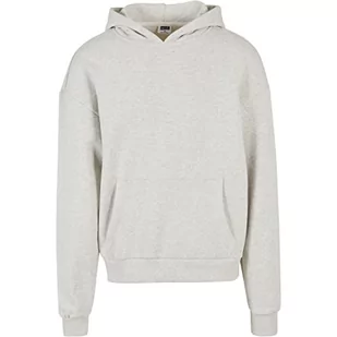 Urban Classics Ultra Heavy Hoody, męska bluza z kapturem z zamkiem błyskawicznym, dostępna w wielu różnych kolorach, rozmiary od XS do 5XL, jasnoszary, XXL - Bluzy męskie - miniaturka - grafika 1