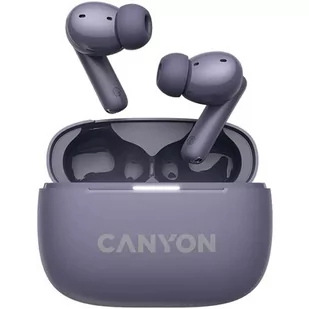 CANYON OnGo 10 fioletowe - Słuchawki - miniaturka - grafika 1