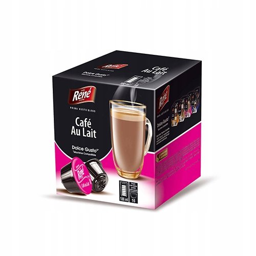 Kapsułki do Dolce Gusto Café René Dolce Gusto Café au Lait 16 szt.