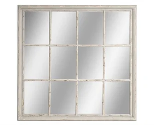 Lustro BELLDECO Grigio, białe, 120x7,5 cm - Lustra - miniaturka - grafika 1