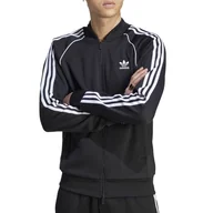 Bluzy sportowe męskie - Bluza adidas Originals Adicolor Classics SST Track IM4545 - czarna - Adidas - miniaturka - grafika 1