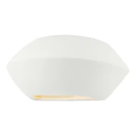 Lampy stojące - Kinkiet Foden Ceramic Wall Washer White Unglazed - miniaturka - grafika 1
