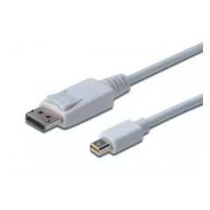 Assmann kabel miniDisplayport na DisplayPort 2m - Kable komputerowe i do monitorów - miniaturka - grafika 2