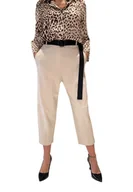 Spodnie damskie - Pantaloni punto milano baggy Donna Imperial - miniaturka - grafika 1